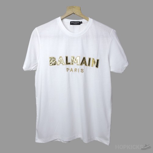 Balmain White Gold T-shirt